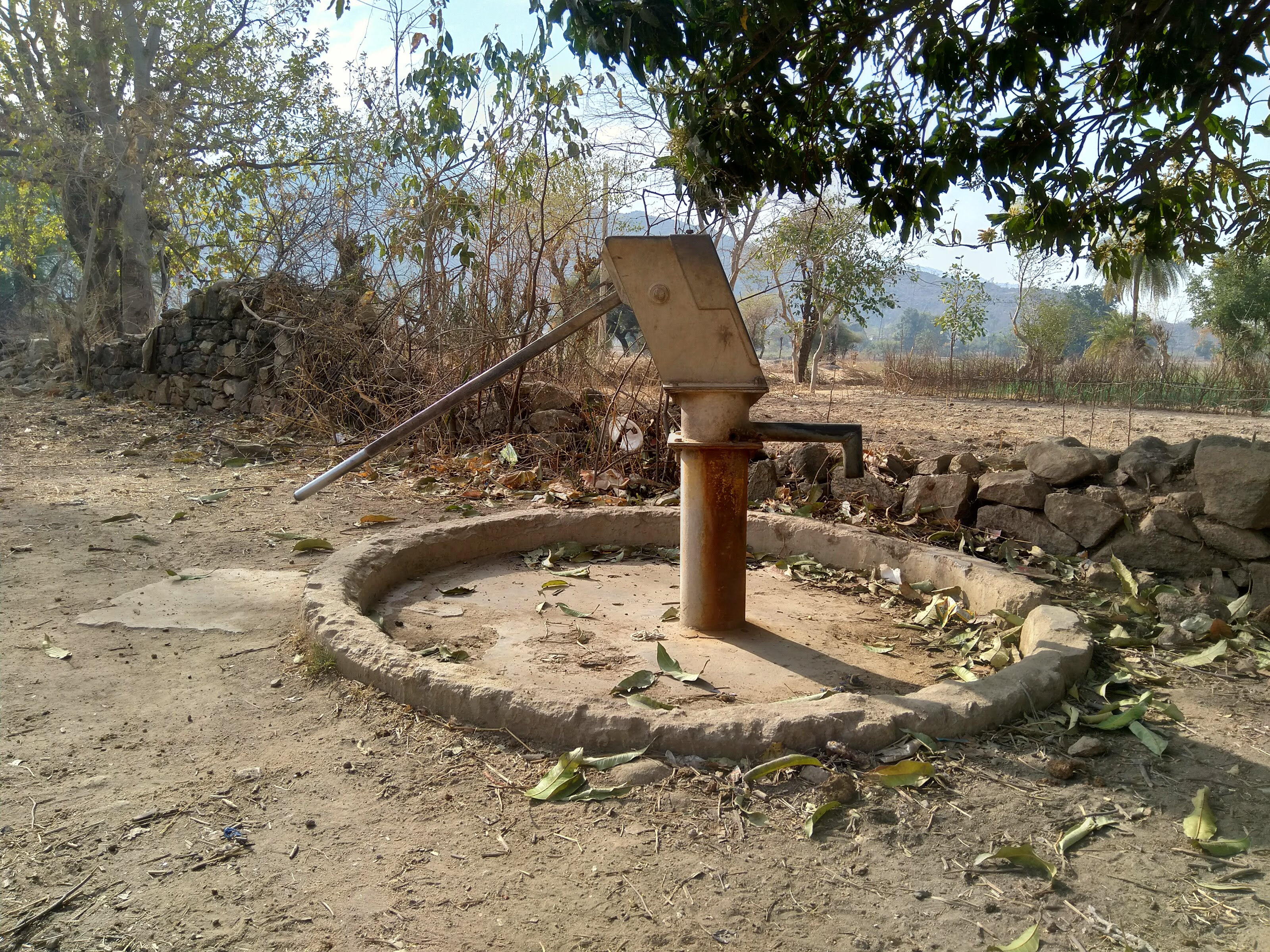 Deep well for a village near Chennai